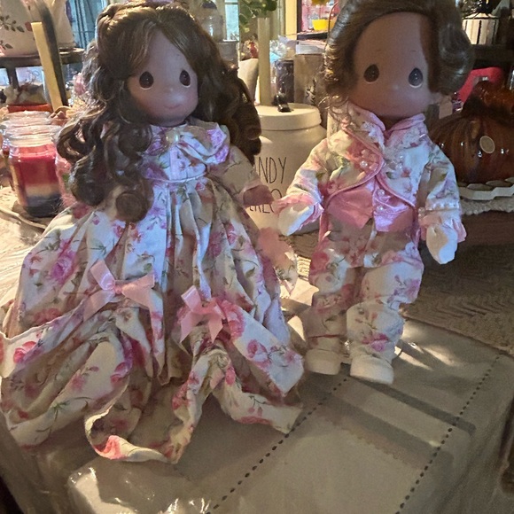 Precious Moments beauty & beast dolls from Epcot flower and garden 2017 🌸 pair - Picture 14 of 16